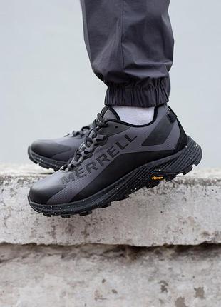 Чоловічі кросівки чоботи термо merrell reese cooper gray black сірі з чорним