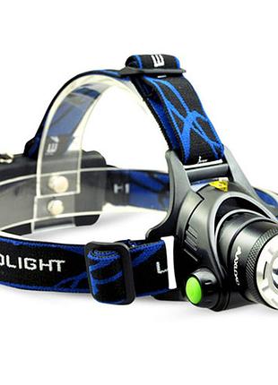 Фонарь налобный pld-v9-f-4xpe zoom black