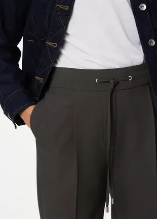 Серые брюки-джогеры crazer m от marks&spencer4 фото