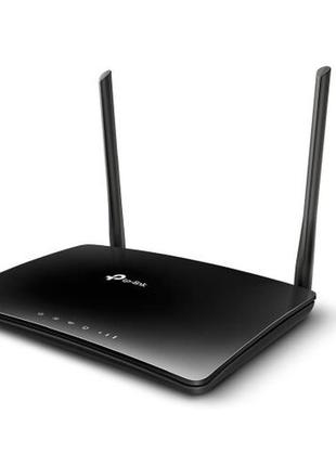 Маршрутизатор tp-link tl-mr6400 300mbps wireless n 4glte router build-in 150mbps 4g lte modem black