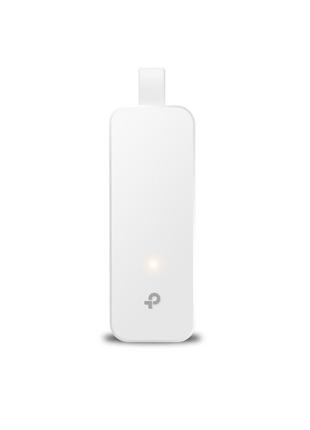 Сетевой адаптер tp-link ue300 usb/1 гбит/с наружный белый