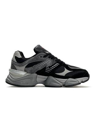 Мужские кроссовки new balance 9060 cordura black grey 41-42-43-44-45-463 фото
