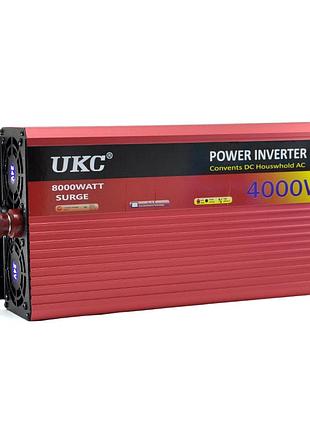 Преобразователь авто инвертор ukc 24v-220v ar 4000w c функцией плавного пуска