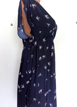 Сукня шовкова з боковими карманами4 фото