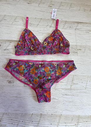 Романтический комплект белья в цветы george