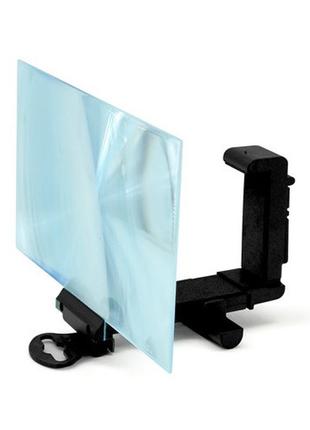 Підставка під телефон/планшет із збільшувальним stenson r30586 3d екраном 18.5*12см