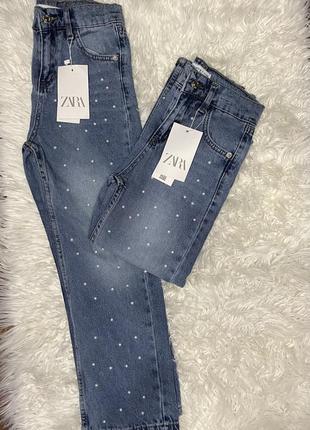 Джинси zara для дівчаток