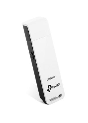 Мережевий адаптер tp-link tl-wn821n usb/300 мбіт/с зовнішній білий