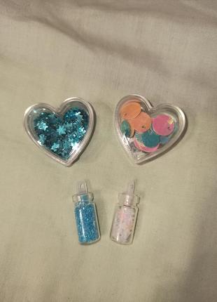 Набір блискіток для творчості та рукоділля , нігтів