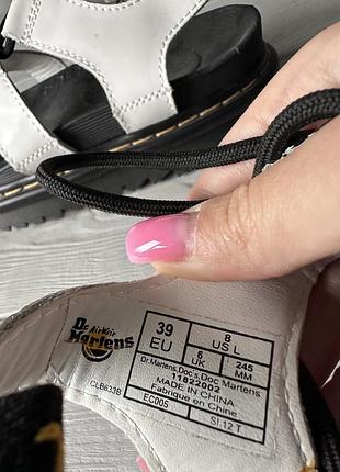 Босоножки сандалии dr. martens nartilla white hydro