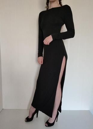 Довга сукня з відкритою спиною oh polly