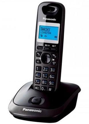 Телефон dect panasonic kx-tg2511uat titan беспроводной 2xaaa