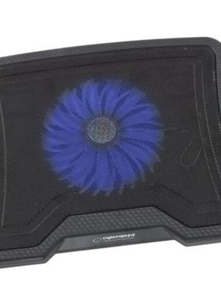 Подставка для ноутбука esperanza notebook cooling pad ea143 leste 345х275х35мм
