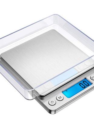 Вага ювелірна електронна 6295 до 3кг (0.1г) з чашею