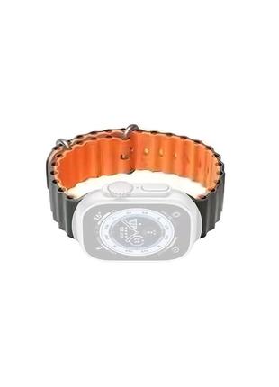 Ремешок для apple watch ocean 2-tone 38/40/41mm ocean38-28.cary-orange