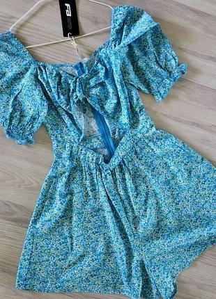 Ромпер в квітковий принт