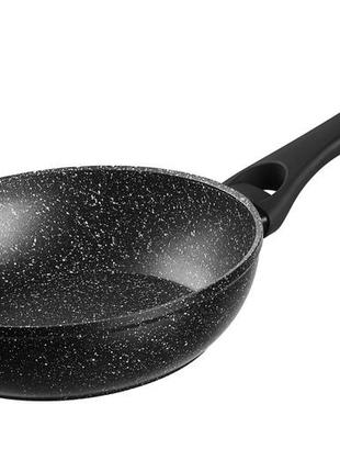 Глибока сковорода аrdesto gemini gourmet anzio 28см з мармуровим покриттям (ar1928df)