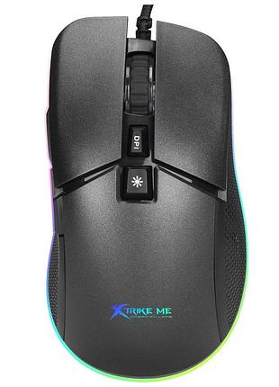Миша дротова ігрова xtrike me gaming backlight gm-310, чорна