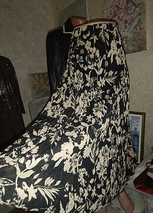 Юбка спідниця плисе шифон reserved на резинке