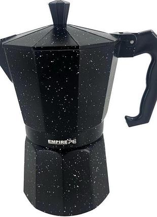 Кавоварка гейзерна empire делукс em-6604 0.5л black