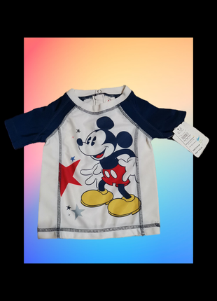 Футболка солнцезащитная, футболка для купания, футболка для пляжа на 12-18 месяцев