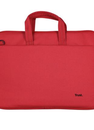 Сумка для ноутбука 16" trust bologna slim bag 16 red червоний (24449)