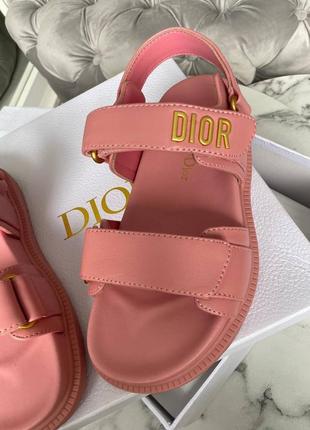 Брендові босоніжки в стилі dior2 фото