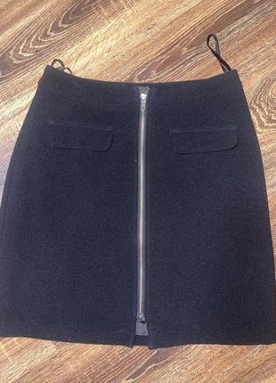 Юбка карандаш с молнией