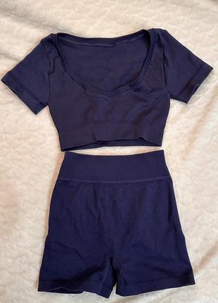 Спортивний комплект (шорти+топ)