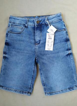 Шорты джинсовые  для мальчиков на 9-10 лет на рост 140 см. reserved8 фото