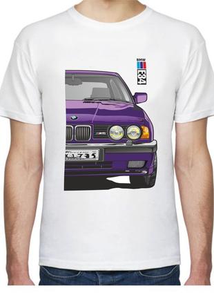 Футболка чоловіча avtolife з принтом bmw у кузові e34