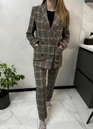 Костюм двойка брюки + пиджак теплый