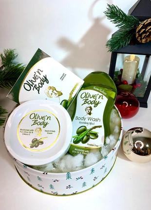 Доглядовий набір для тіла olive’n