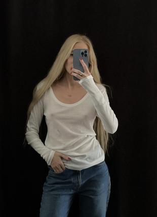 Лонгслив зара / zara / свитер / размер l