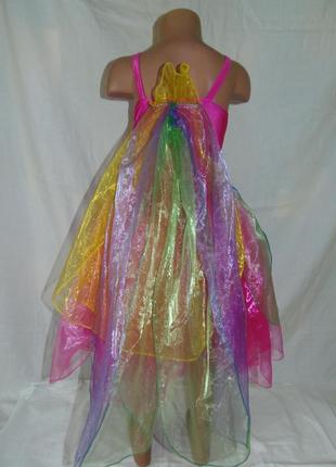 Карнавальное платье феи,бабочки на 4-6 лет2 фото