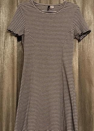 Платье в полоску divided h&amp;m 5