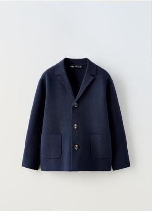Трикотажный пиджак zara
