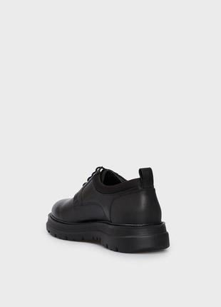 Мужские черные кожаные дерби prpy erich