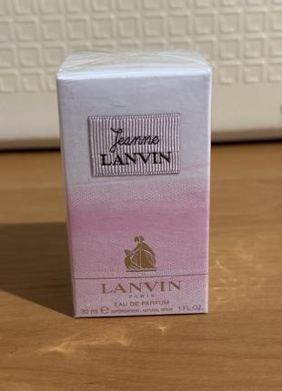 Lanvin jeanne lanvin парфумована вода 30 мл оригінал