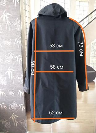 Легкая длинная двусторонняя куртка5 фото