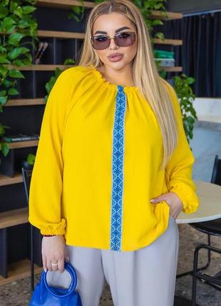 Блузка с украинской символикой7 фото