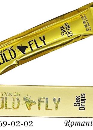 Женский возбудитель золотая шпанская мушка spanish gold fly 1-ст  пробник