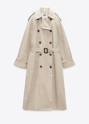 Плащ тренч zara