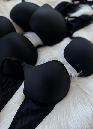 Бюстик с глубоким декольте и красивым push-up 🖤 размеры: 75в,80в,85в цвета: черная цена: 399 грн 💸
