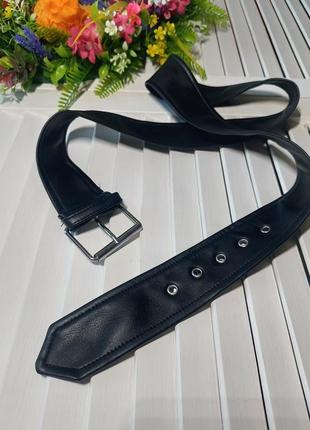 Пояс ремень черный на куртку для куртки авиатор косуха 🖤 📏 122см 113см