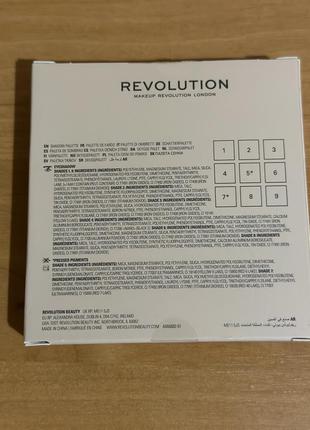Палетка тіней makeup revolution nikki lilly3 фото