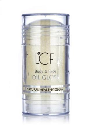 Масло-стик для лица и тела lcf с блестками, 30 г