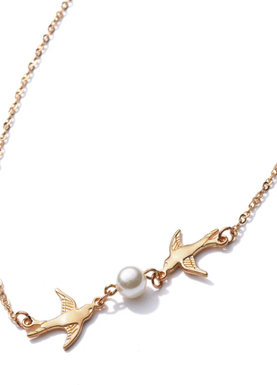 Цепочка ластовицы бусина