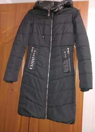 Зимняя длинная куртка