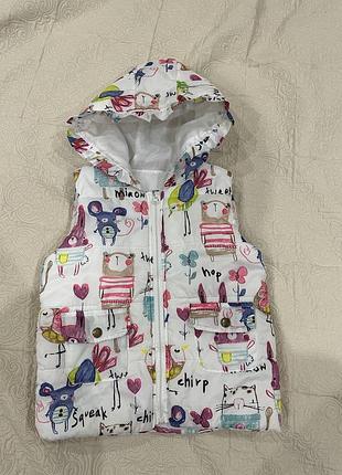 Жилеточка для девочки